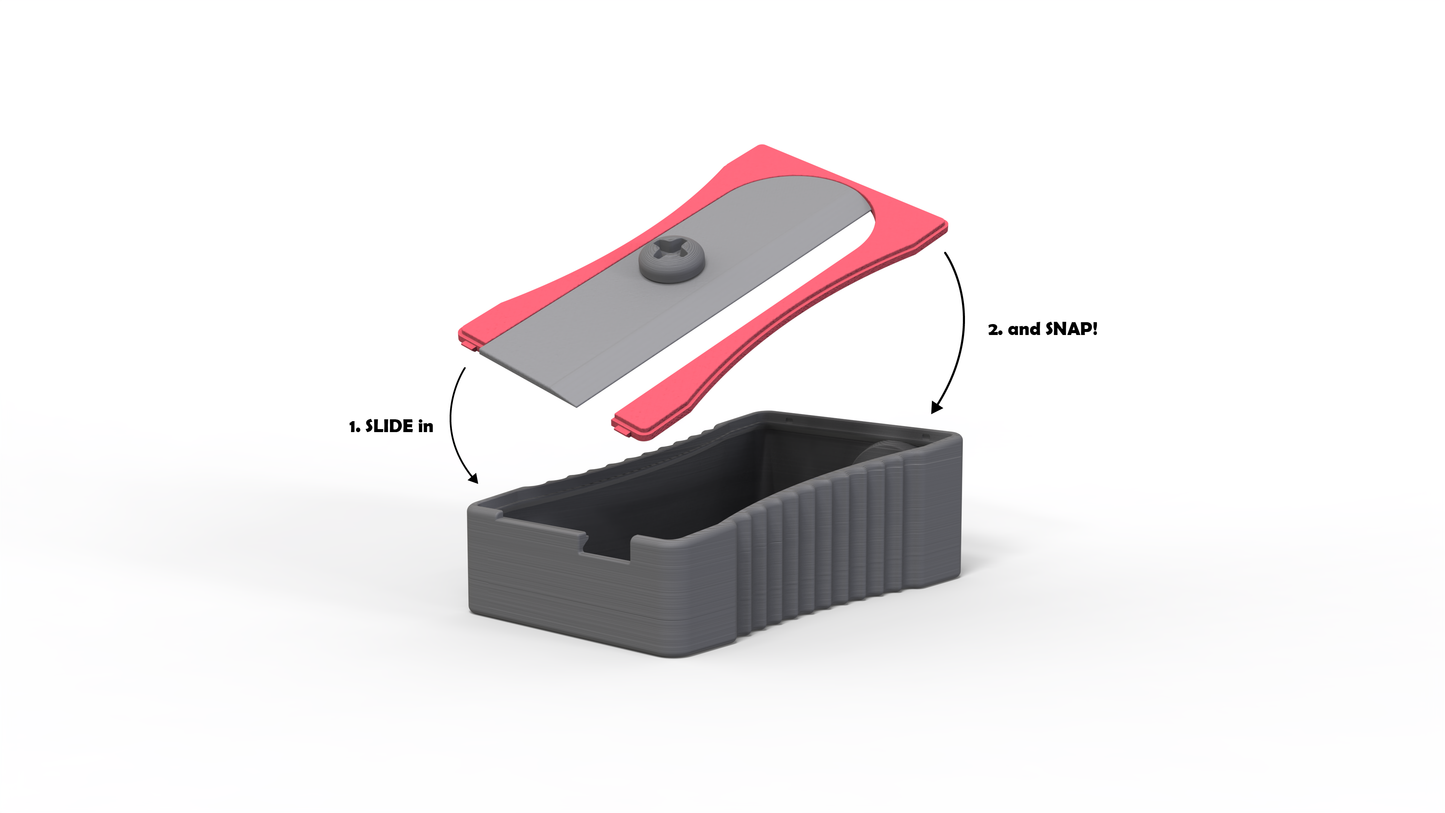 Pencil Sharpner Tissue Box