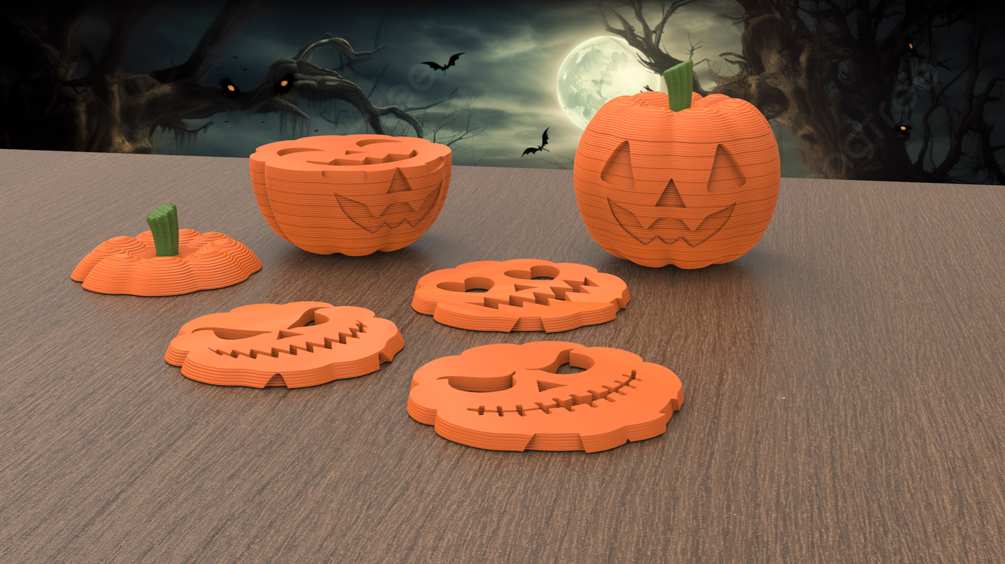 Pumpkin Coaster