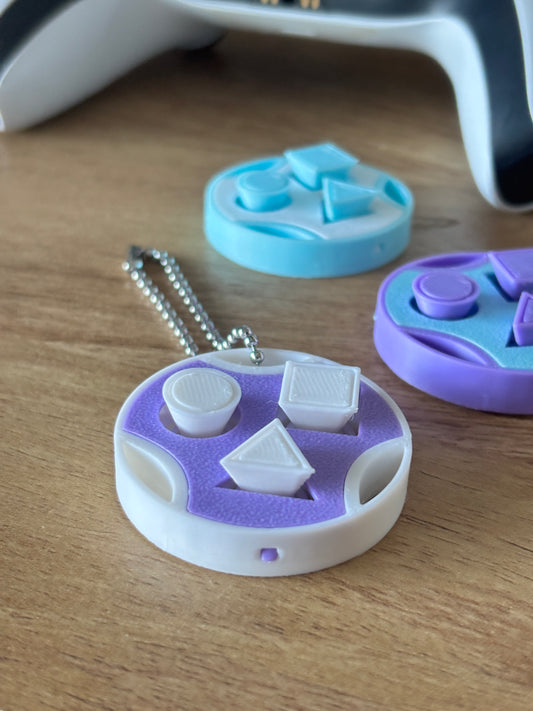 TRIOLO Geometric Fidget Keychain