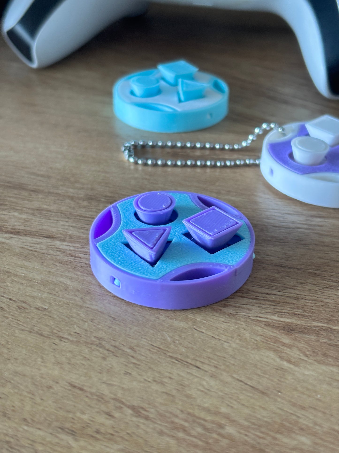 TRIOLO Geometric Fidget Keychain