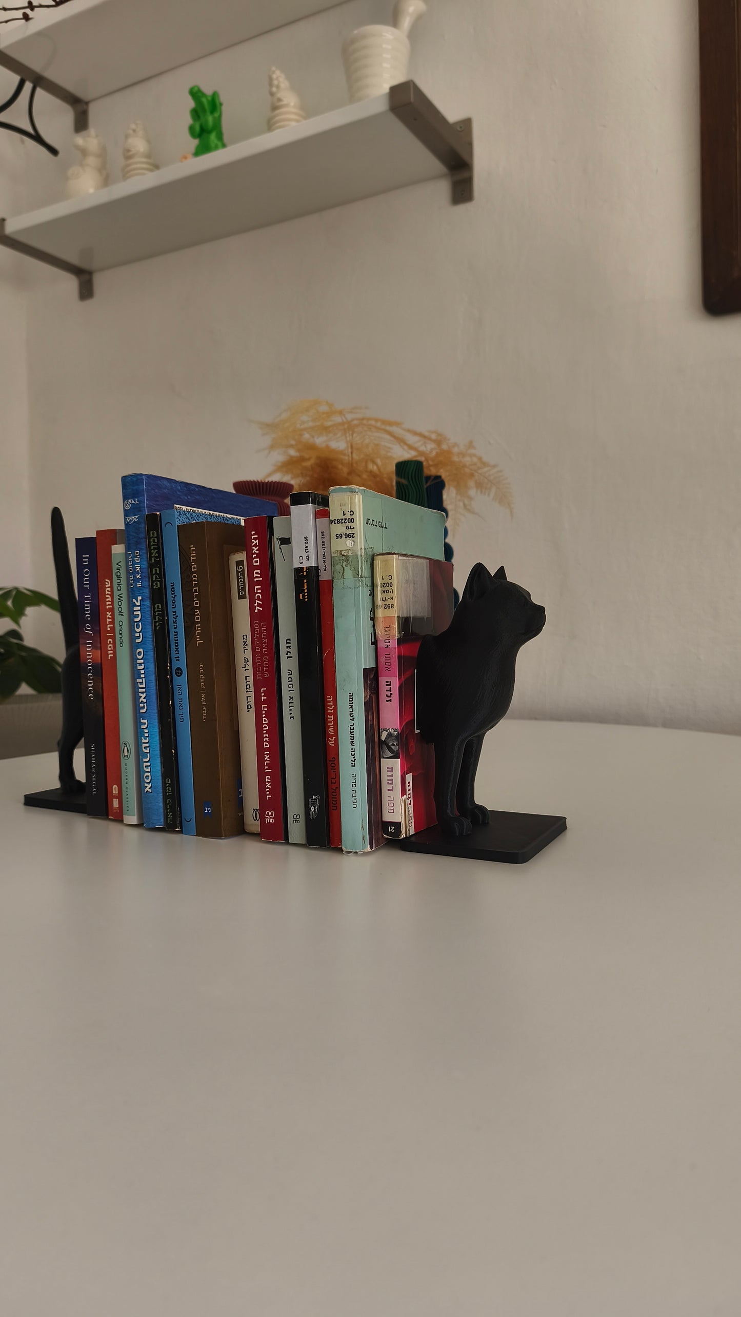 Cat Book Ends