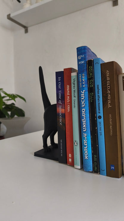 Cat Book Ends