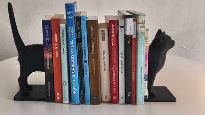 Cat Book Ends