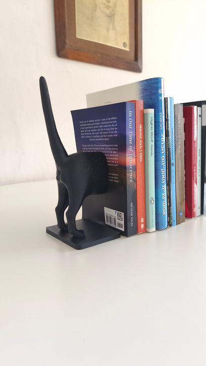Cat Book Ends
