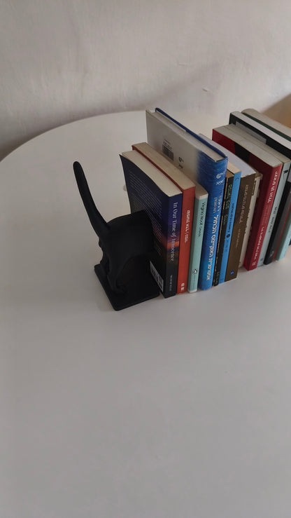 Cat Book Ends
