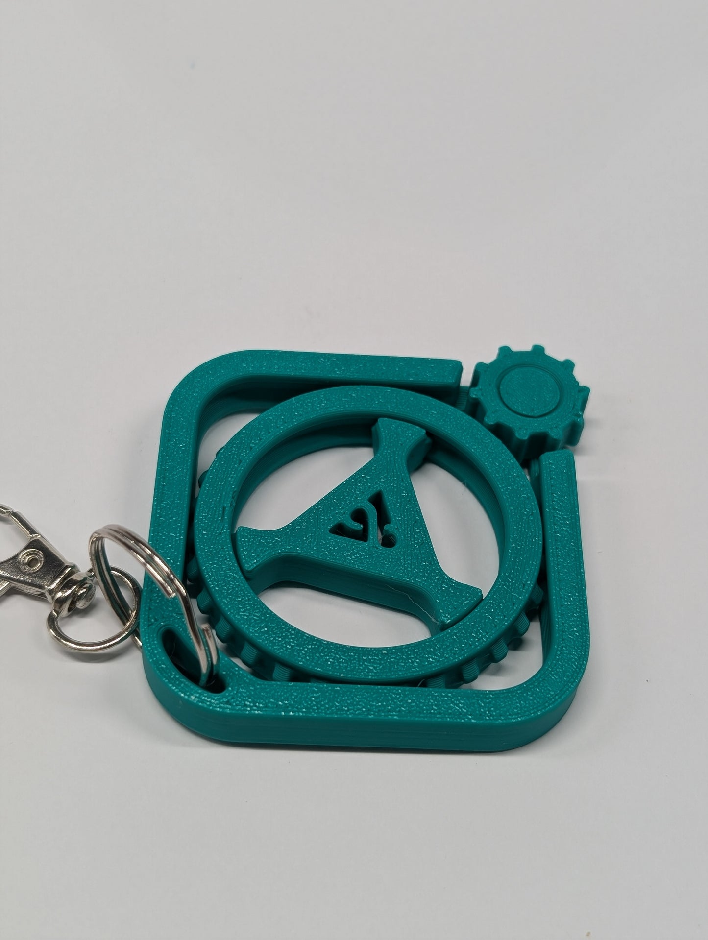 Tri Fidget Spinner Key Ring