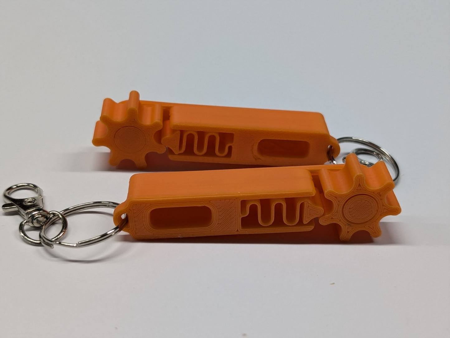 Clicker Fidget Keychain