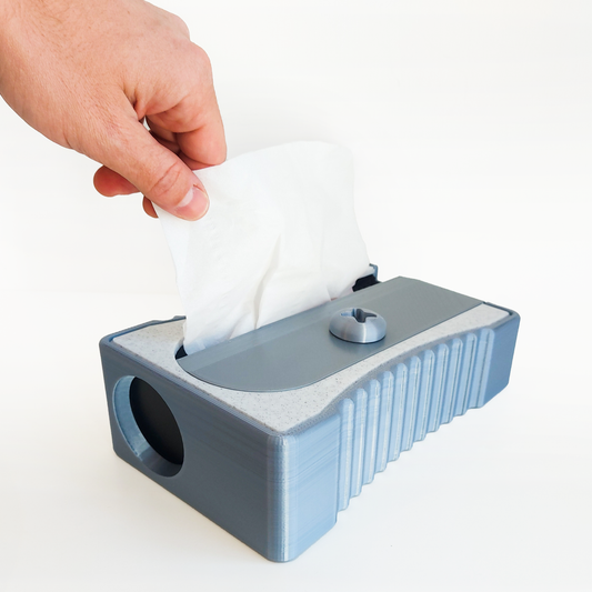 Pencil Sharpner Tissue Box