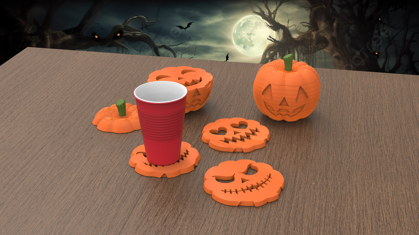 Pumpkin Coaster
