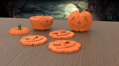 Pumpkin Coaster